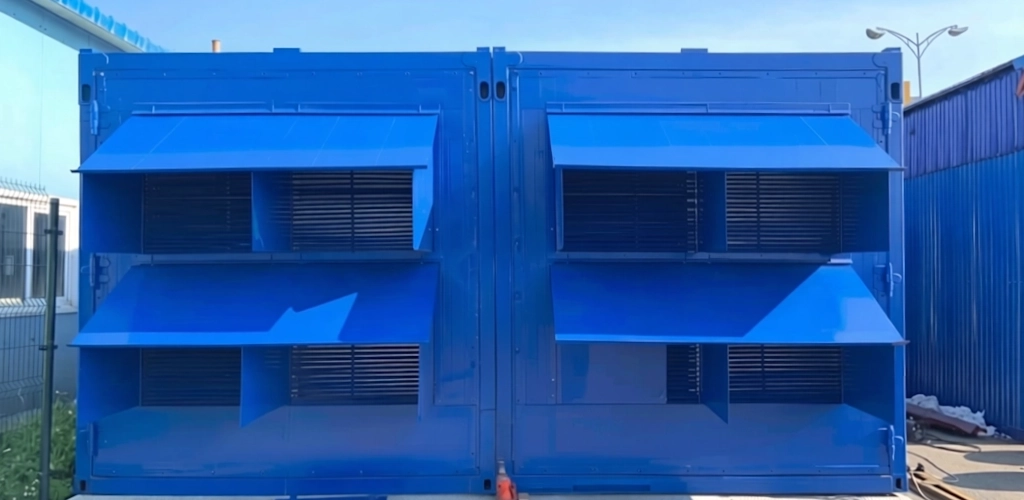 Модульная конструкция для размещения ДГУ 