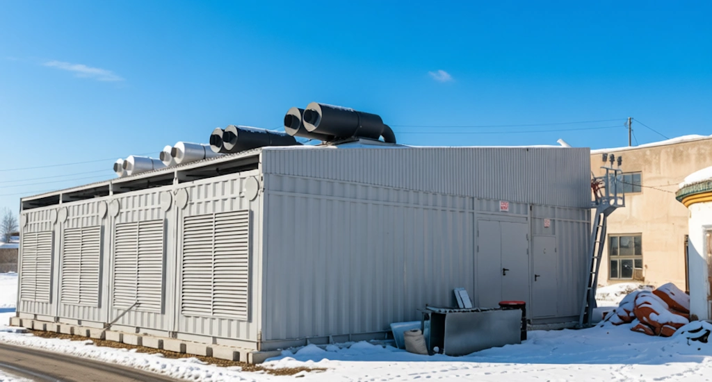 Модульная конструкция для размещения ДГУ ЭТРО