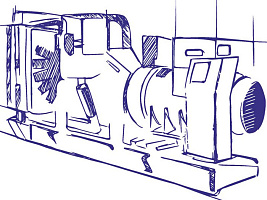 Дизель-генераторы ЭТРО в Тюмени АД360-Т400 с двигателем Doosan DP158LC от российского производителя