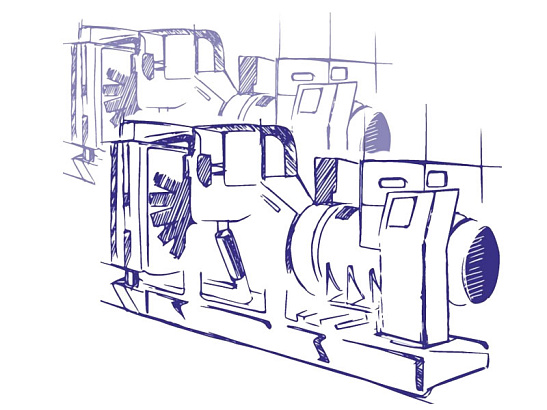 Многоагрегатный энергокомплекс АД 3000-Т400 Baudouin напряжением 400В