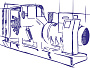 ДЭС (ДГУ) ЭТРО АД1450-Т400 6300В изготовлены с двигателем MTU 12V4000G63 от российского производителя АО «Электроагрегат» Дизель-генератор ЭТРО в Тюмени АД1450-Т400 с двигателем MTU 12V4000G63 от российского производителя